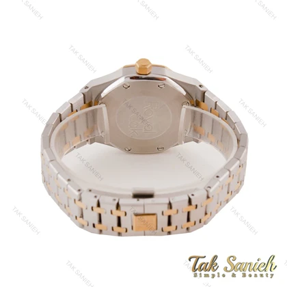 ساعت مچی ای پی مردانه دورنگ طلایی صفحه مشکی AP-5584-G