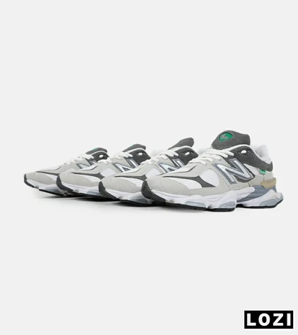 کفش کتانی مردانه و زنانه طوسی خاکستری NEW BALANCE 9060 مدل 7306