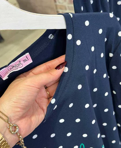 بلوز و شلوار سایز بزرگ نخ پنبه سکسن کد40842