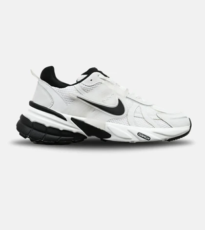 کفش کتانی بزرگ پا سفید مشکی Nike Cushlon V2K مدل 8534