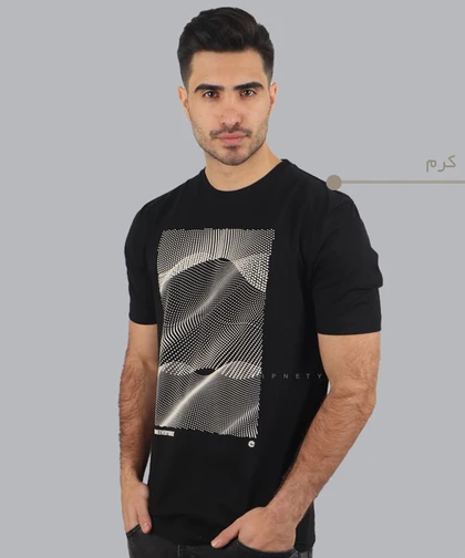 تیشرت طرح دار مردانه 1270