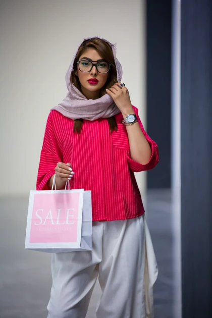 مانتو شومیز باکسی خطی