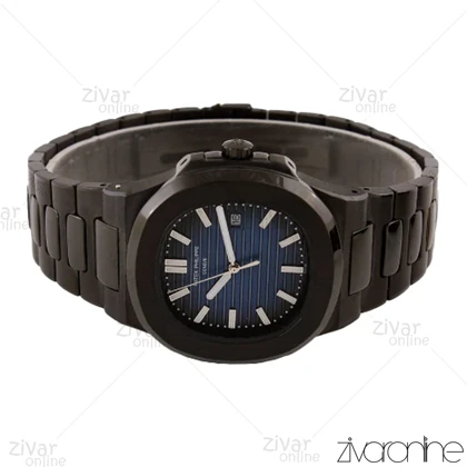 ساعت پتک فیلیپ ناتیلوس مردانه مشکی سرمه ای 105613