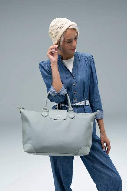 کیف دستی زنانه چرم مصنوعی دسته دار دیوید جونز DAVIDJONES