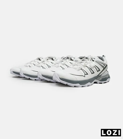 کفش کتانی بزرگ پا سفید طوسی I-Runner