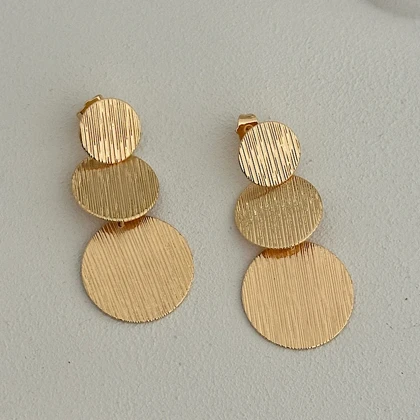 گوشواره زنانه آویز مینیمال کد 802