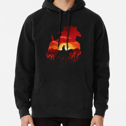 هودی طرح Red Dead Redemprion 2 Logo کد 11786
