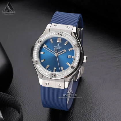 ساعت هوبلو زنانه نگین‌دار Hublot Big Bang BS2