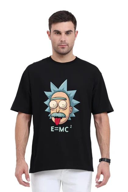 تیشرت طرح ریک و مورتی | E = MC2 Einstein funny T-Shirts کد 253330