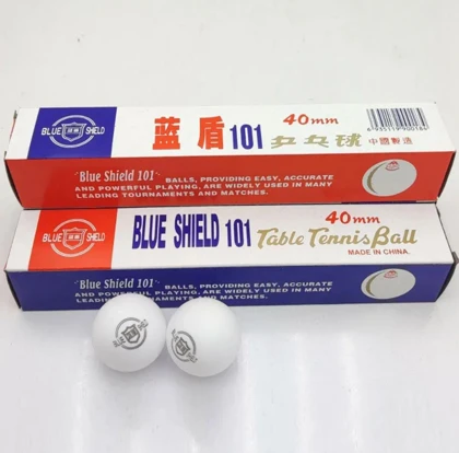 توپ پینگ پنگ بلو شیلد Blue Shield مدل 101 بسته 6 عددی