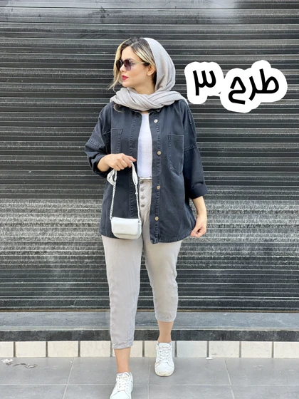 مانتو جین ضخیم