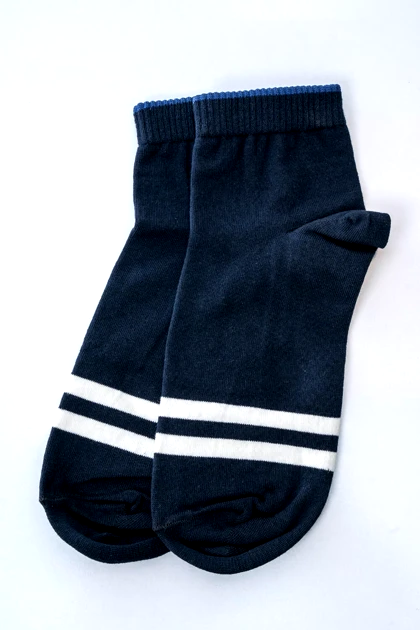 جوراب ساق کوتاه خطی مردانه