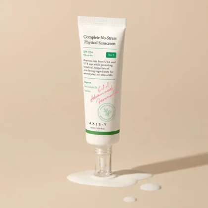 ضد آفتاب بی رنگ فیزیکی SPF50 اکسیس وای AXIS-Y No-Stress