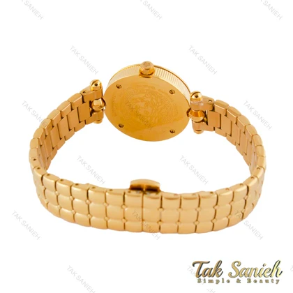 ساعت ورساچه زنانه طلایی صفحه نباتی Versace-4228-L