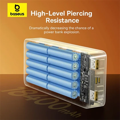 پاور بانک 18400 باسئوس Baseus اصل 20 وات مدل PPLP184
