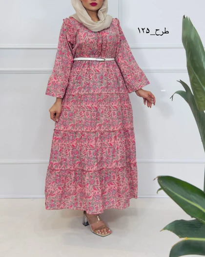 پیراهن ساحلی بلند نارسیس کد محصول 398