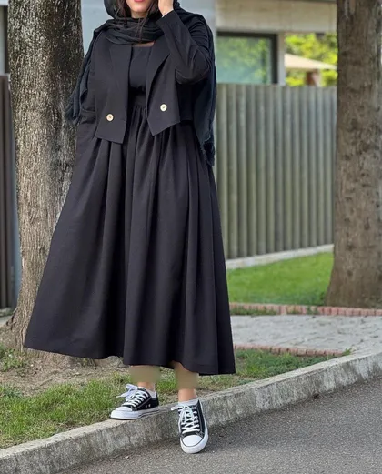 ست کت و دامن بابونه