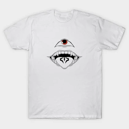 تیشرت جوجوتسو کایسن طرح چشم eye کد 80967