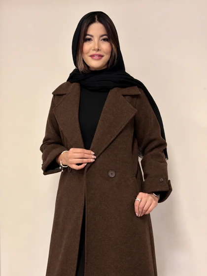 پالتو فوتر بلند مدل کیارا
