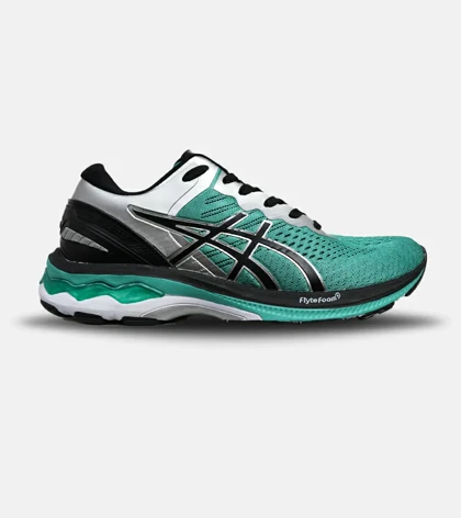 کتانی مردانه و زنانه سبز نقره ای ASICS GEL-KAYANO 27