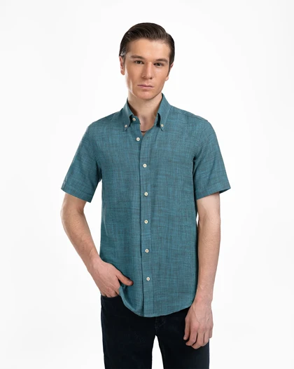 پیراهن مردانه آستین کوتاه کد 1852