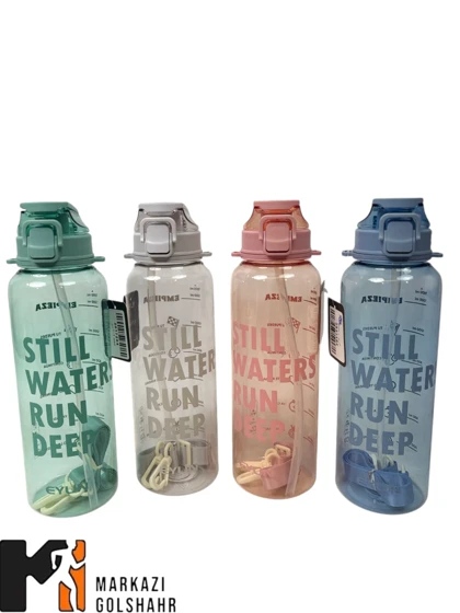 قمقمه ورزشی طلقی یک و نیم لیتری کد 7007