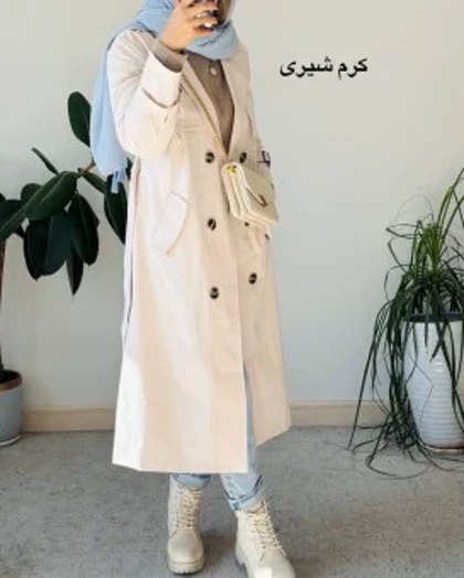 بارانی بلند کتان زارا