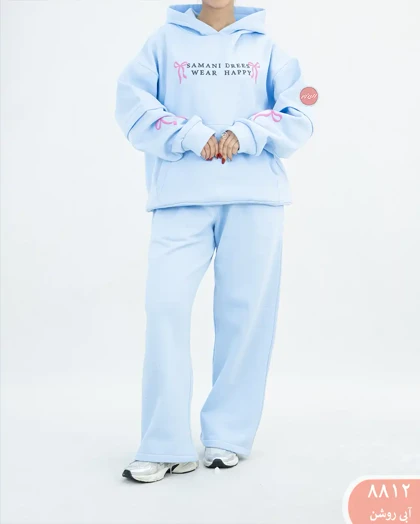 ست هودی وشلوارپاپیون 8812