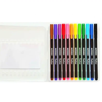روان نویس نوک نمدی مپرومکس MAPROMAX مدل MA-3210 بسته 12 رنگ