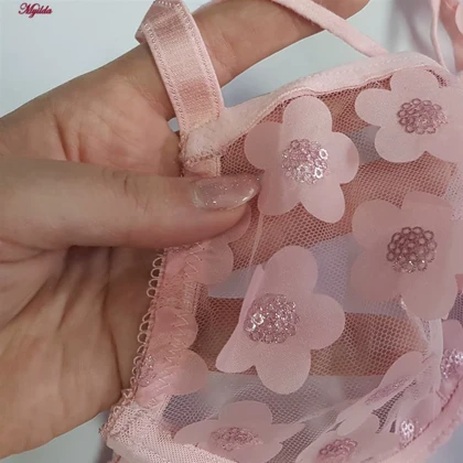 ست شورت و سوتین زنانه کارنا رز مدل فنردار کد 5427