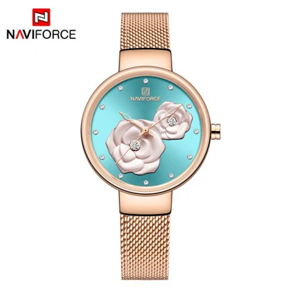 ساعت زنانه اورجینال نیویفورس Naviforce NF 5013
