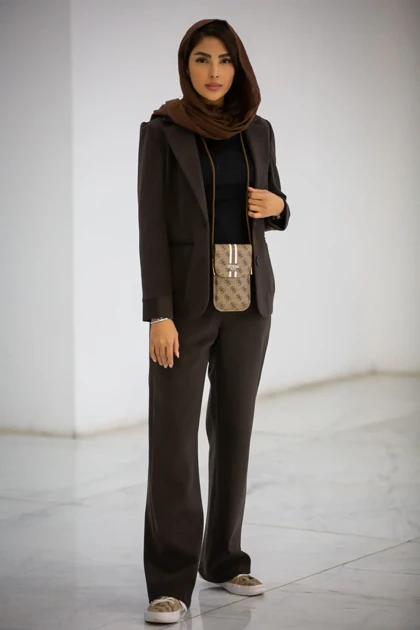 کت زنانه یقه E اسپرت لامر