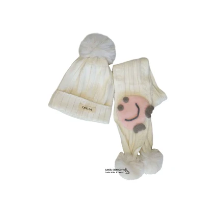 کلاه و شالگردن فانتزی بچگانه