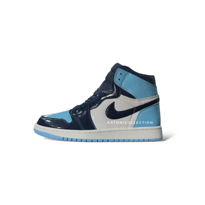 کتانی نایک ایر جردن 1 رترو ساق‌دار ورنی nike jordan 1 retro high og patent bred