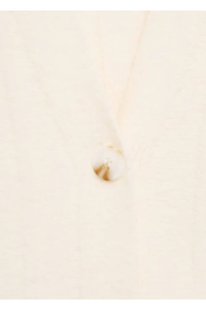 ژاکت کش باف پشمی زنانه اورجینال منگو mango