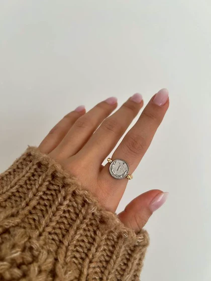 انگشتر سکه دو رو