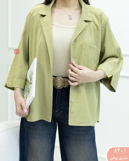 شومیز کوتاه رویسا 8401