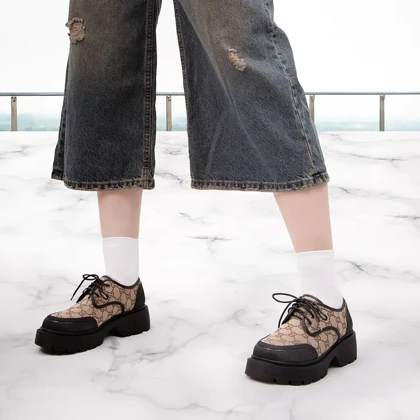 لوفر بندی زنانه مدل گوچی_کرم مشکی کد 5859