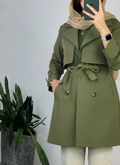 ترنچ کت پاییزه آرام 1