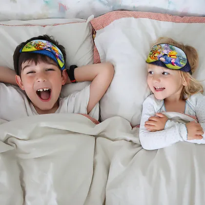 چشم بند بچگانه کاوا ماسک مدل وینی پو کد4