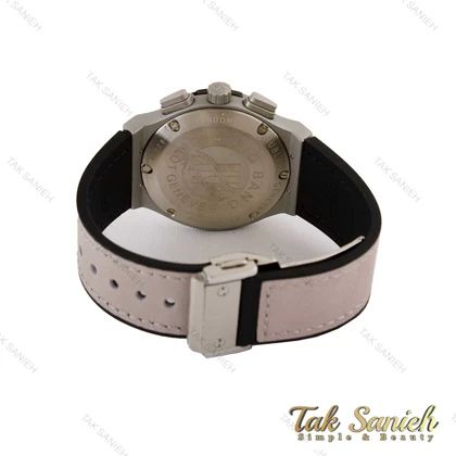 ساعت هابلوت زنانه سه موتوره صفحه اسکلتون طوسی Hublot-5195-G