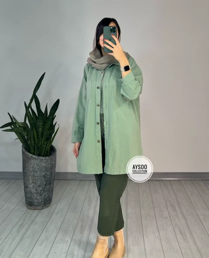 مانتو کتان شیدا