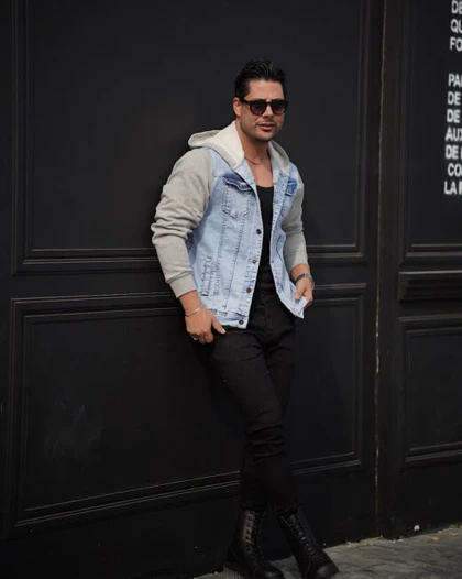 سویشرت جین ترکیبی