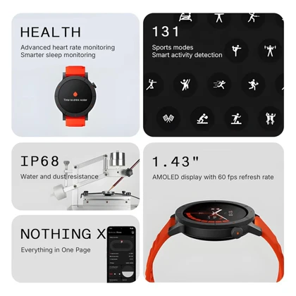 ساعت هوشمند ناتینگ مدل CMF Watch Pro 3