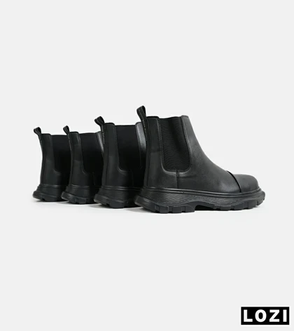 بوت مردانه مشکی Alexander McQueen