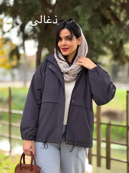 بارانی کلاهدار آستردار نازلی | استال تو