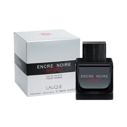 ادوتویلت مردانه لالیک مدل Encre Noire Sport حجم 100 میلی لیتر