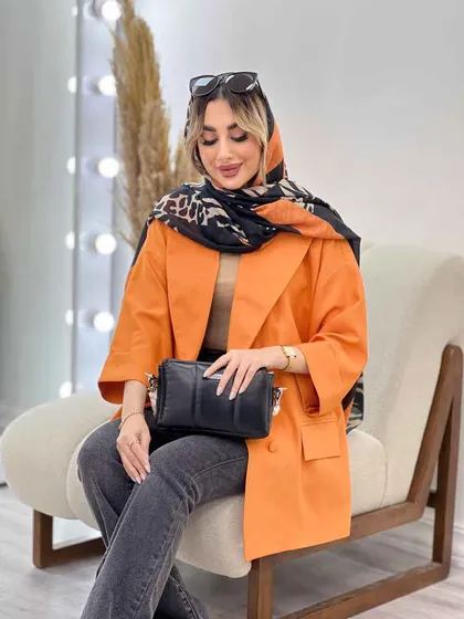 مانتو مازراتی یقه بلیزری