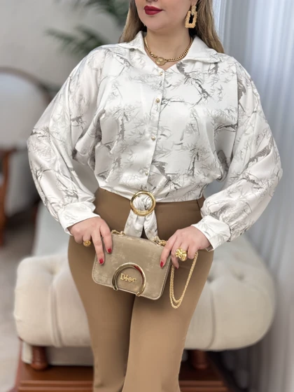 شومیز ساتن تامیلا
