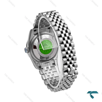 ساعت رولکس زنانه سیلور تیفانی خطی مدیوم Rolex-6739-L
